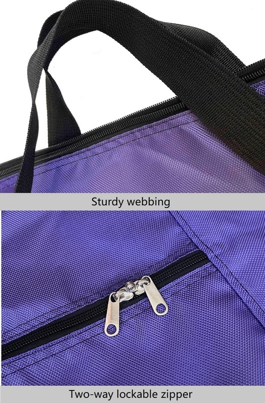 Extra Large Storage Duffle Bag Foldable Travel Bag Zippers Handles 1 PCS gallery