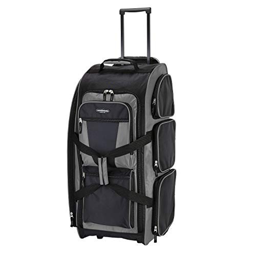 Xpedition 30 Inch Multi-Pocket Upright Rolling 30″ Suitcase Charcoal Grey