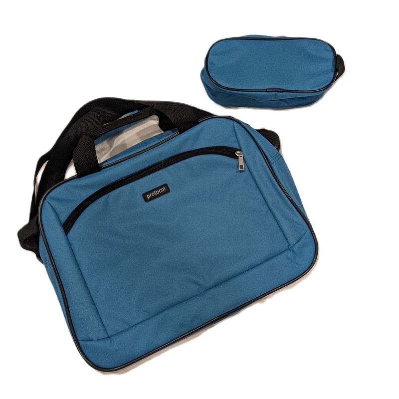 Protocol 2‑Piece Luggage Set Carry‑On Suitcase + Personal Item Travel Bag