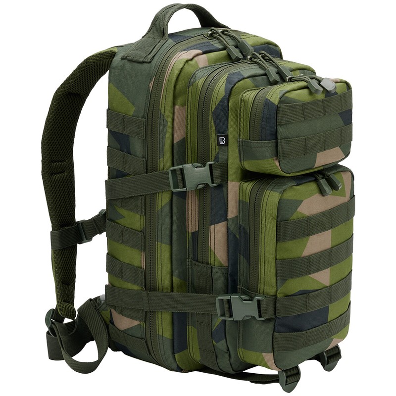 Brandit Us Cooper Rucksack Medium 25L Hunting MOLLE Backpack Swedish M90 Camo