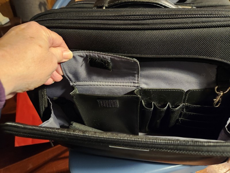 Samsonite Black Wheeled Rolling Computer Business Travel Case gallery