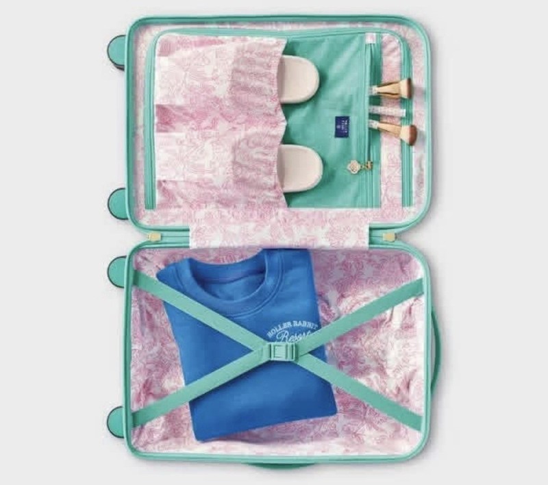 ROLLER RABBIT Heart Pattern Hardcase Spinner Suitcase gallery