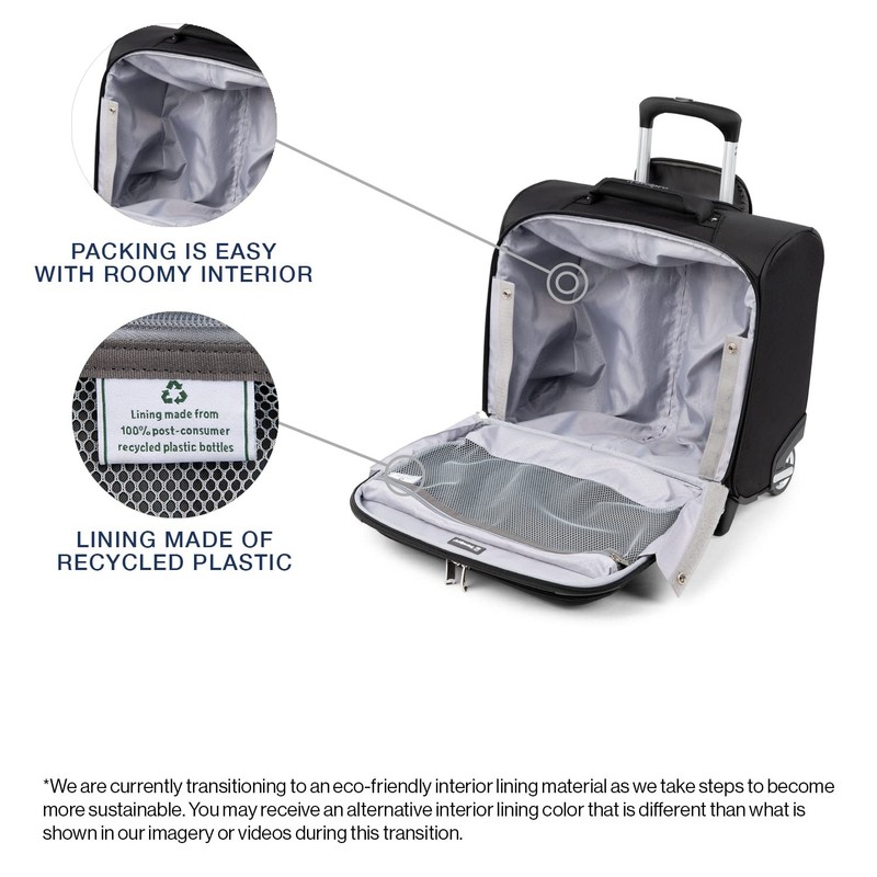 Maxlite 5 Softside Lightweight Rolling Underseat Tote Upright 2 Wheel Bag, Me... gallery