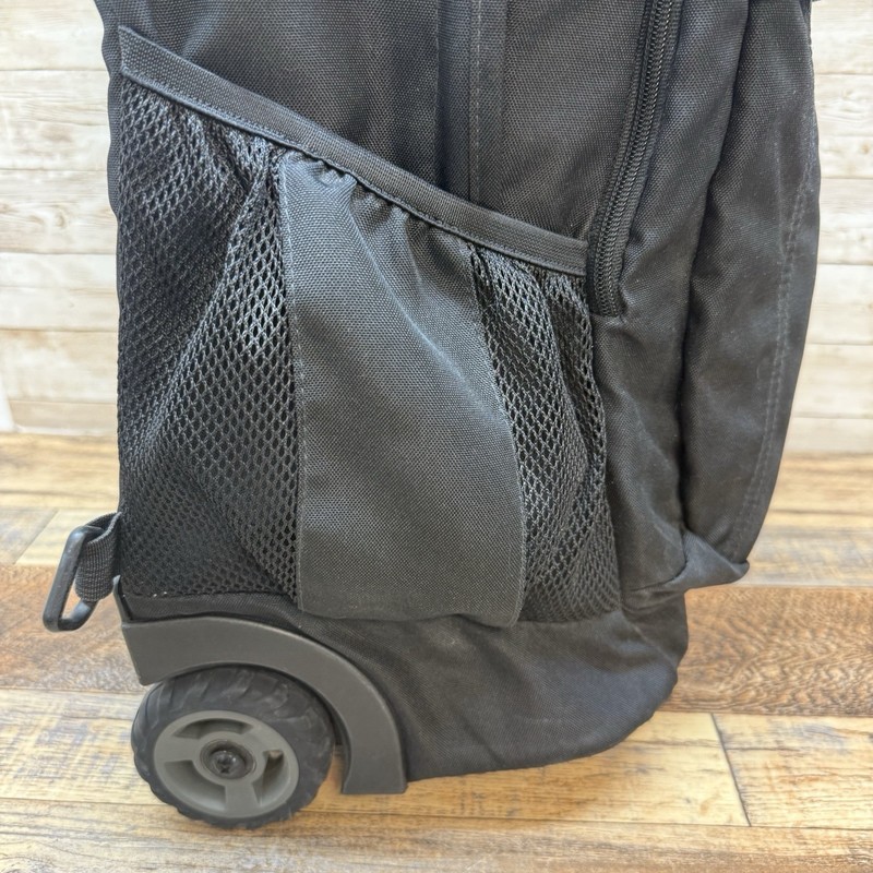 JanSport Driver 8 Rolling Backpack Wheeled Travel Carry On Bag Laptop Sleeve EUC gallery