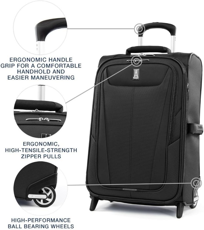 Travelpro Maxlite 5 Softside Expandable 2 Wheel 21 Black gallery
