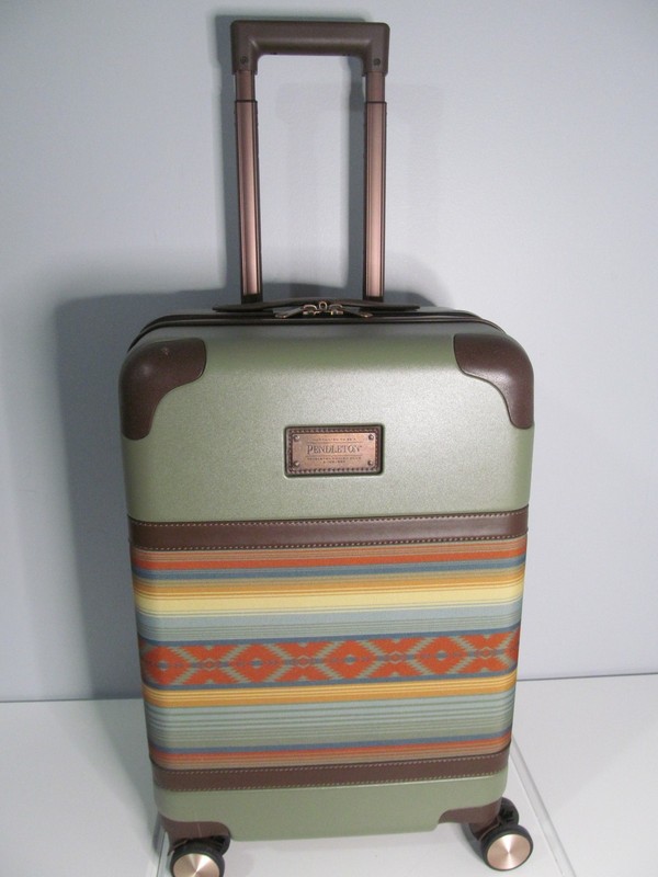 Pendleton Multi Color Aztek Luggage Set Carry On Spinner, 30" Check In & BP, NWT gallery