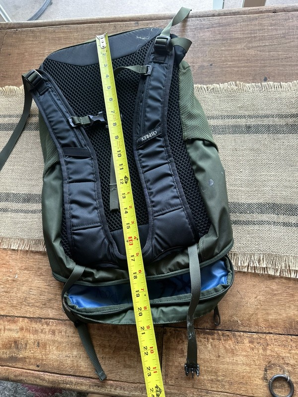 Osprey Meridian Backpack Green Carry-On Travel Daypack Laptop - US Seller gallery