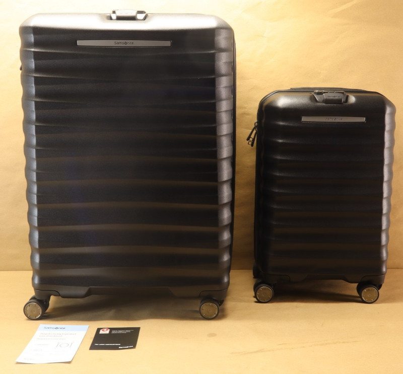 Samsonite Ridgeway II 2-Piece Hardside Spinner Luggage Set Black gallery