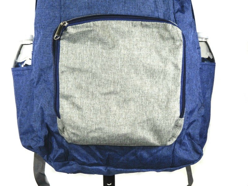 Travelsmith Backpack Foldable Daypack Full Size Convertible 18"x12"x5" Extra Bag gallery