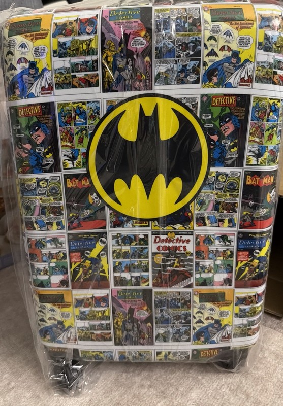 Batman Luggage 20 Inches Hard-Sided Tween Spinner Carry-On Travel Trolley Roller