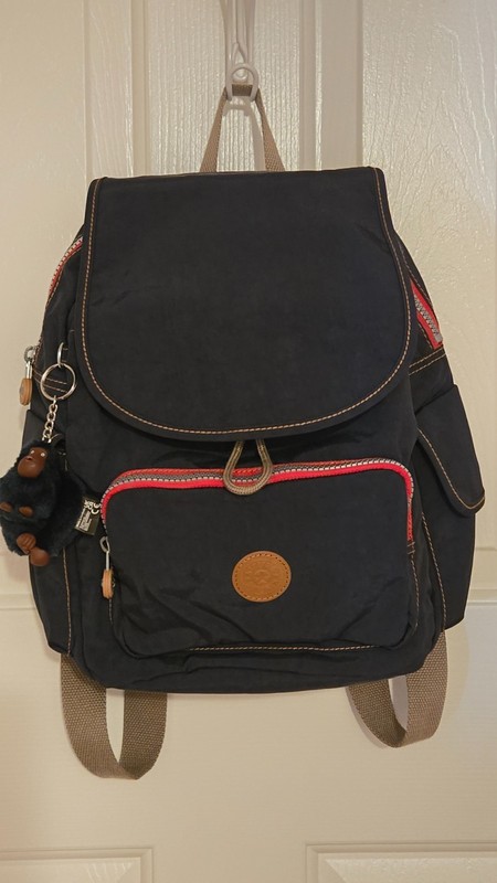 Kipling City Pack Small Backpack - Excellent Condition - True Navy gallery