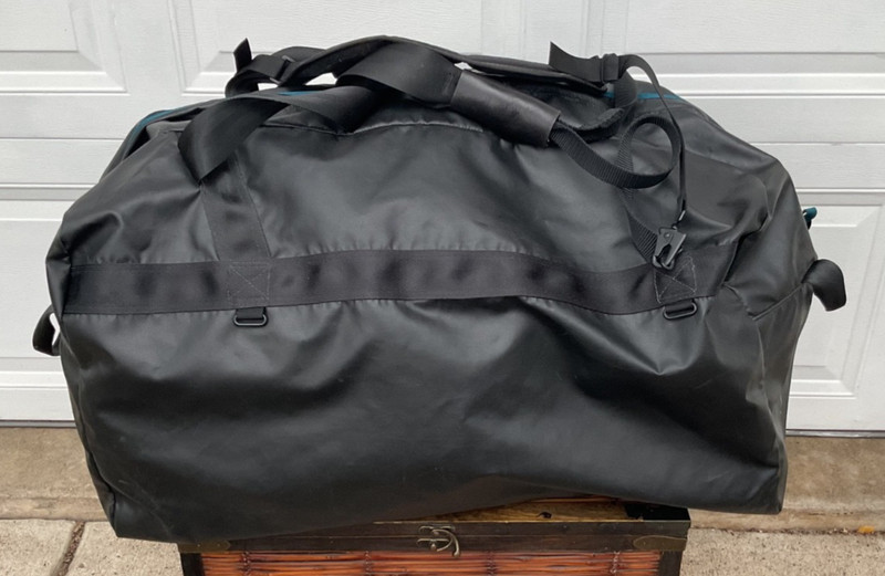 Patagonia Wet Dry Duffle Duffel Bag Large Black Waterproof Resistant 27” gallery