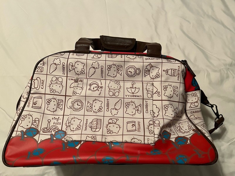 Hello Kitty Loungefly Duffle Bag Weekender Carry-On Luggage gallery