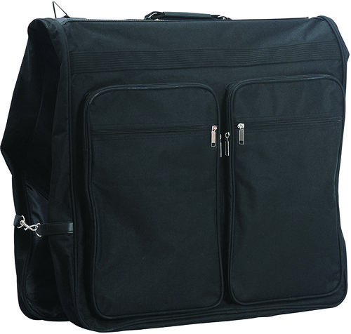 48″ Black Suit Dress Garment Storage Rip Resistant Luggage Clothes Bag Suitcase