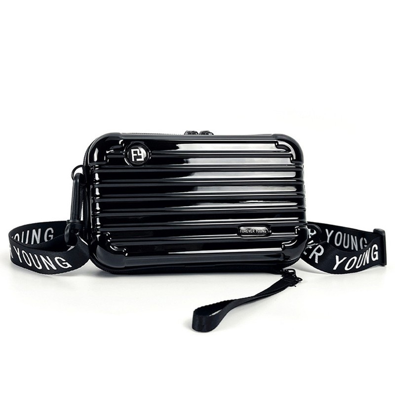 1x Portable Stylish Mini Suitcase Crossbody Bag – Ideal Gift fits Fashion Lovers