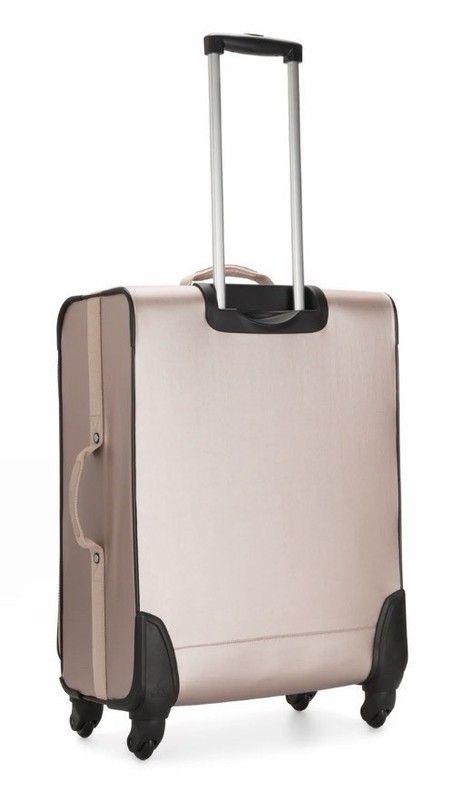 Kipling PARKER Medium Rolling Luggage Carry on Suitcase 4-WHEELS Quartz Metallic gallery