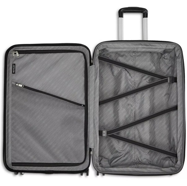 Samsonite Spin Tech 6 Carry-On Spinner BLACK Expandable gallery