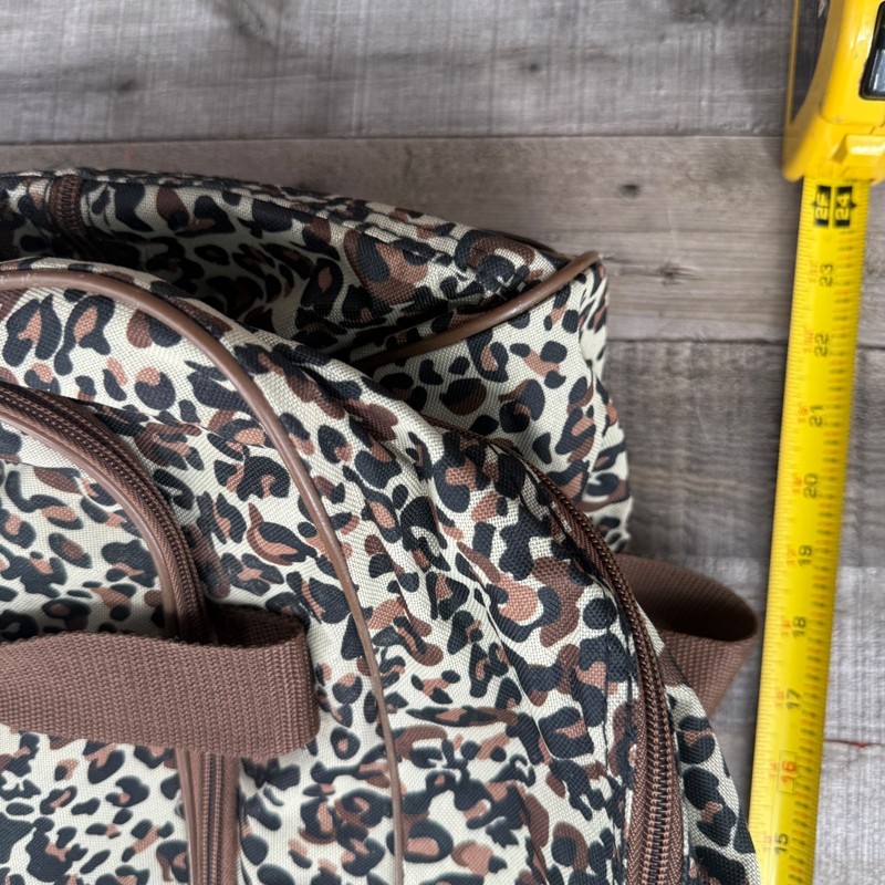 Global Tour Rolling Weekend Duffle Travel Bag Leopard Print Pattern gallery