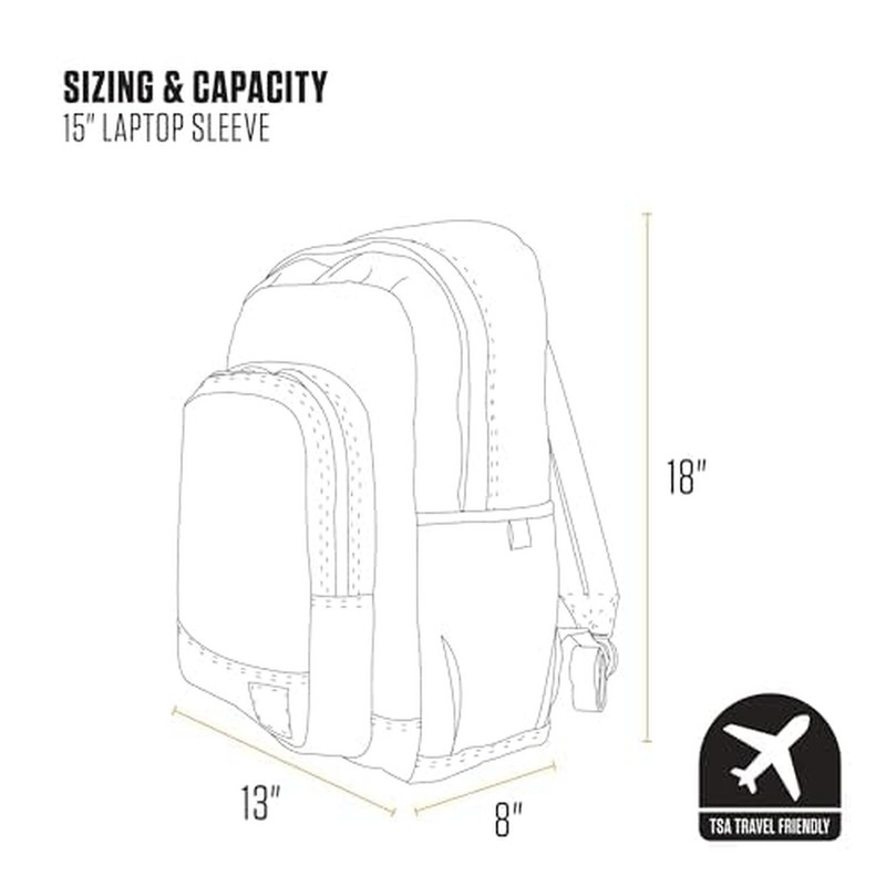 Carhartt 25L Classic Backpack, Durable Water-Resistant Pack W/ 15" Laptop Sle... gallery