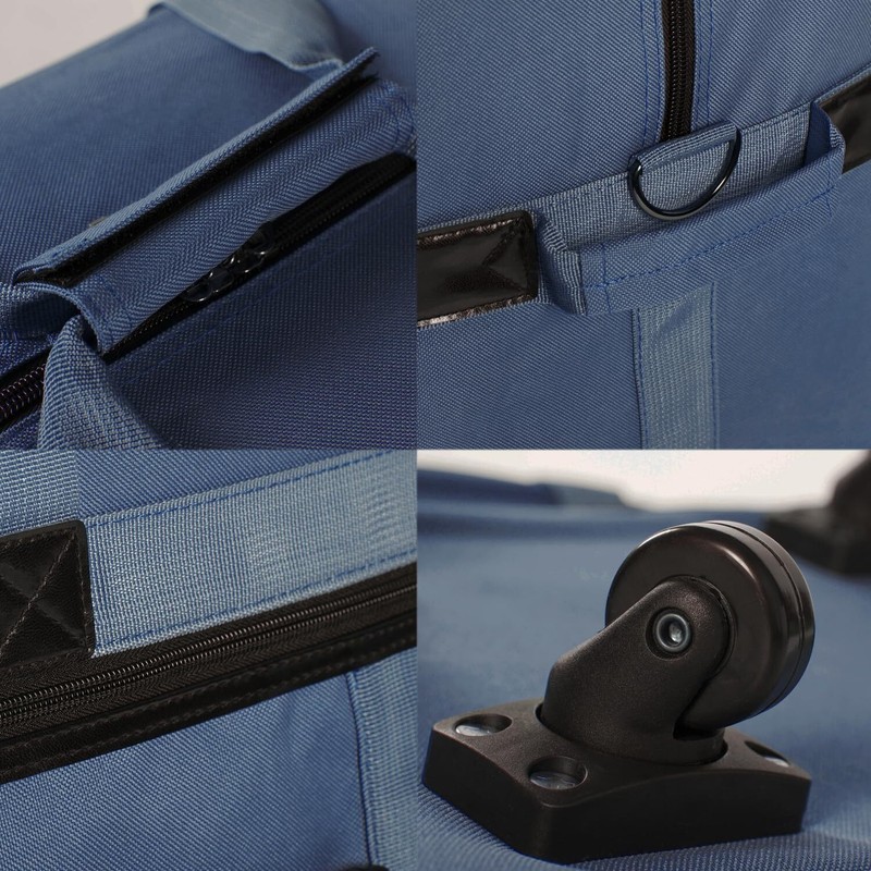 Lightweight Expandable Foldable Luggage Collapsible Suitcase for Men Women Roll gallery