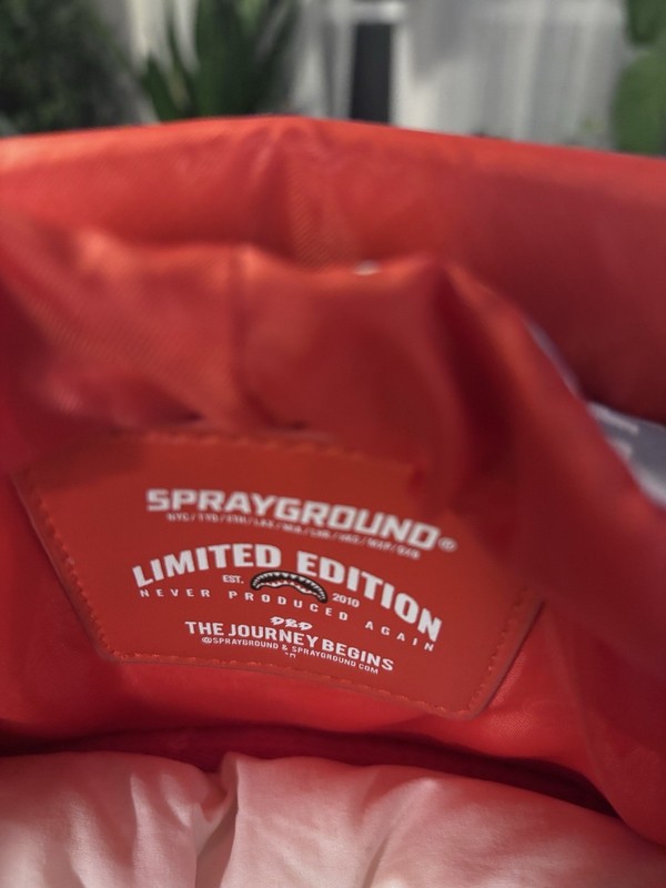 Pre Owned Vintage Limited Edition Sprayground Monte Carlo Bag gallery