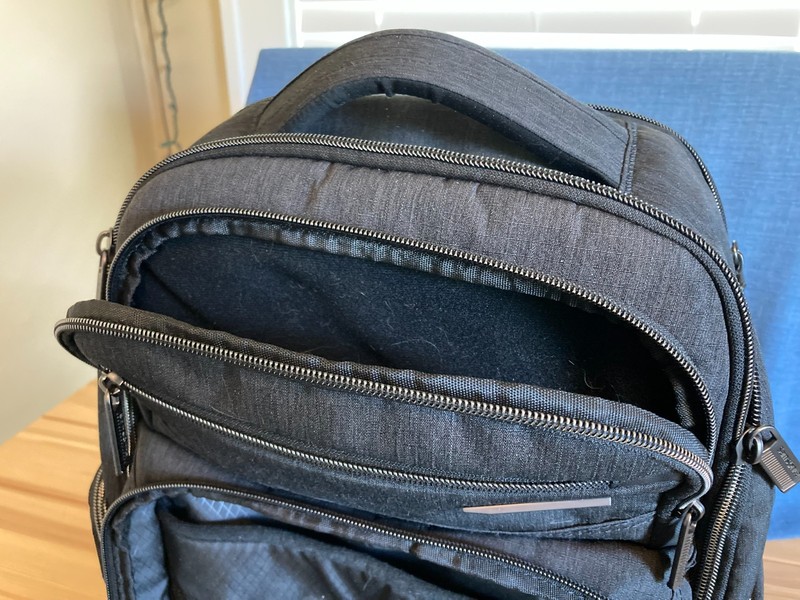Samsonite Double Shot Modern Utility Backpack Laptop-Tablet Bag Charcoal Heather gallery