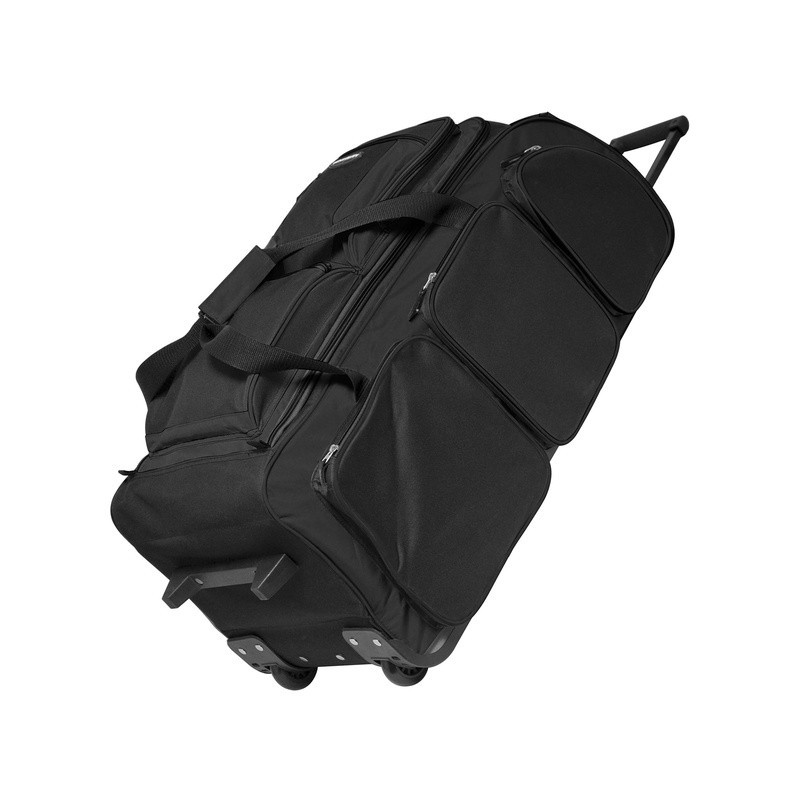Adventure 30 Inch Rolling Duffel Bag Telescopic Handle 7 Pockets Travel Luggage gallery