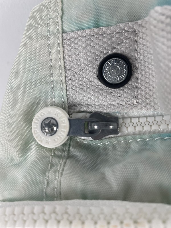 KIPLING SEOUL LARGE BACKPACK LAPTOP SECTION BLUE TIE DYE READ gallery