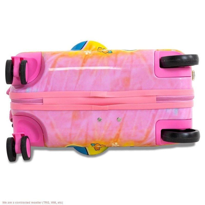 Disney Stitch Checked Hardside Ride on Luggage - Stitch gallery