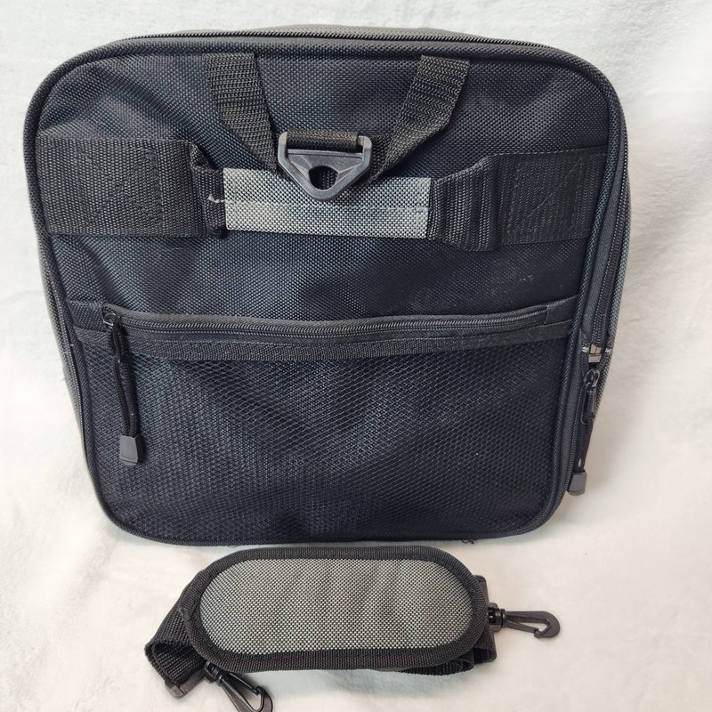 Collapsible Expandable Rolling Duffle Bag Black 30″ With Shoulder Strap