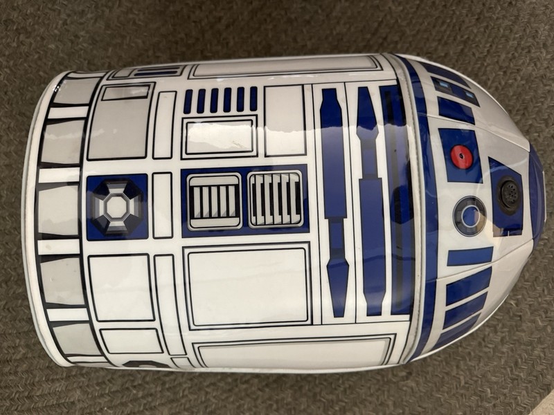 Disney Store Star Wars R2-D2 Rolling Suitcase Carry-On Luggage 18″