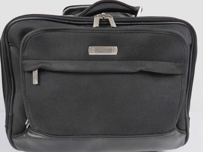 Kenneth Cole Reaction Wheeled Rolling Work Bag Carry-On Luggage Excellent Cond. gallery