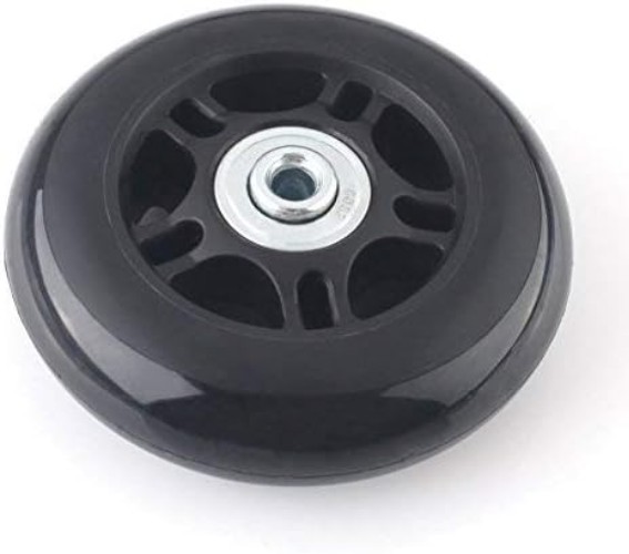 2-Piece 75x24mm Replacement Wheel Kit - Smooth Operation for Luggage & Skates gallery
