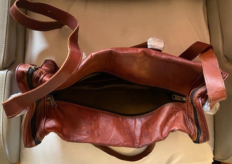 Serguio Rogetti Model ML/50 Rustic leather Travel, Weekend, Overnight, Duffle gallery