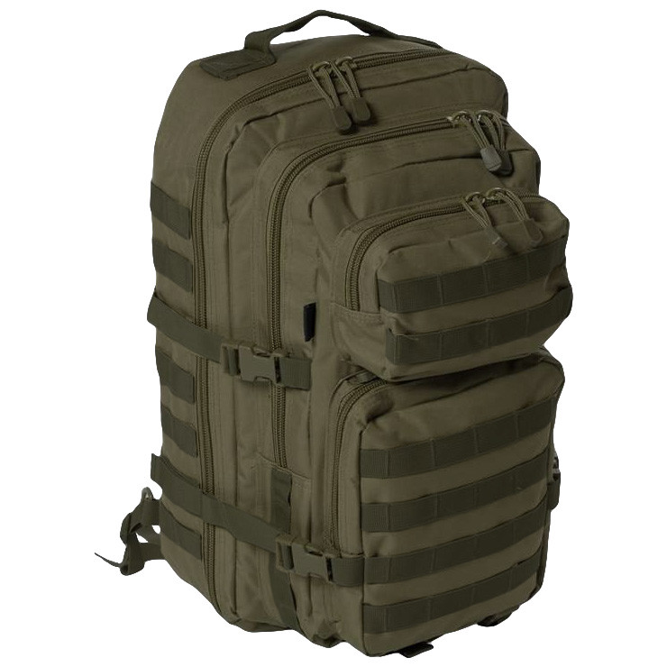 Large Padded One Strap Assault Sling Pack Military Hunting MOLLE Backpack Olive