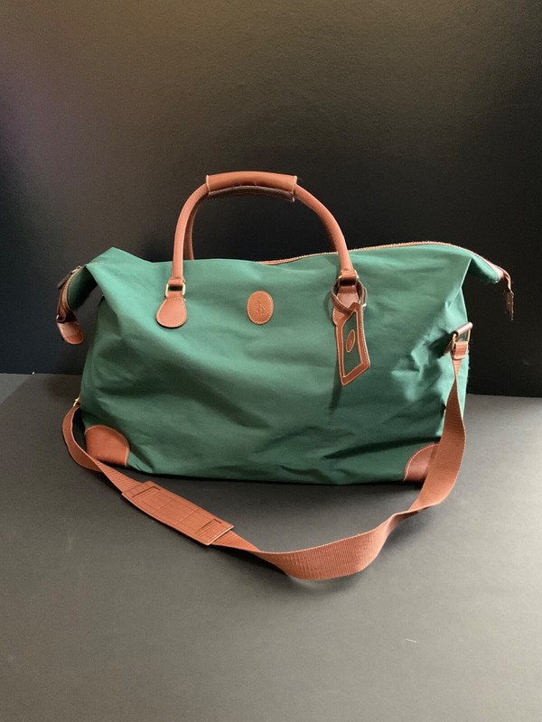 Polo Ralph Lauren Fragrances Carry On Duffle Bag Hunter Green Adjustable