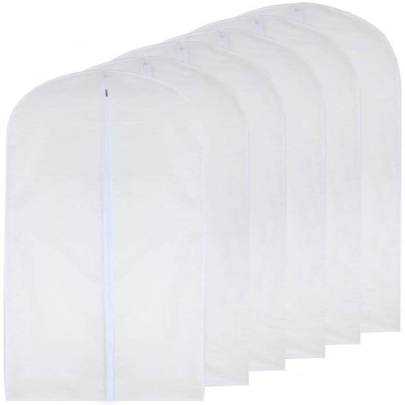 Garment Bag, Soft fabric, White