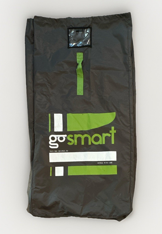 go smart Travel Stroller Bag Adjustable Straps Nylon Green