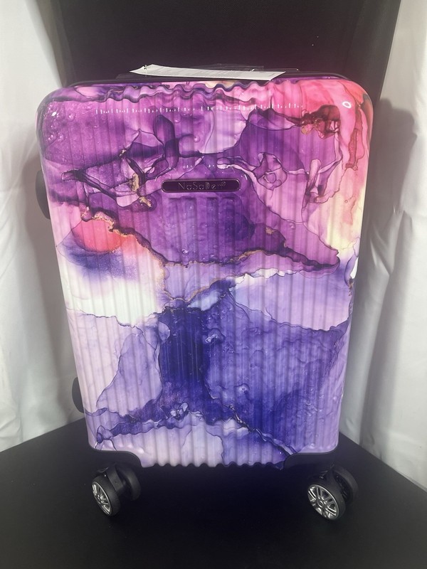 NaSaDen Pluto Limited Pattern Printed 22" Carry-on Luggage W TSA Lock & wheels gallery