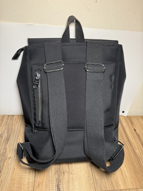 Steele & Borough The Backpack Water Repellent Heavy Duty Modern Mens Black EUC gallery
