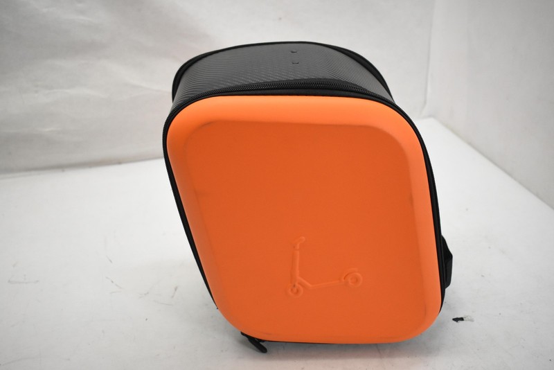Electric Scooter Hard Shell Storage Case Bag Orange Black Unbranded Zipper gallery