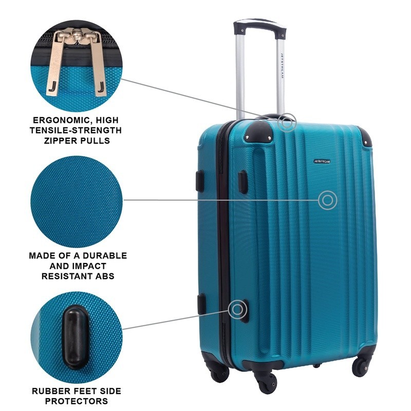 Hardside 24 Inch Spinner Luggage Lightweight Durable 4 Wheel Travel Case gallery