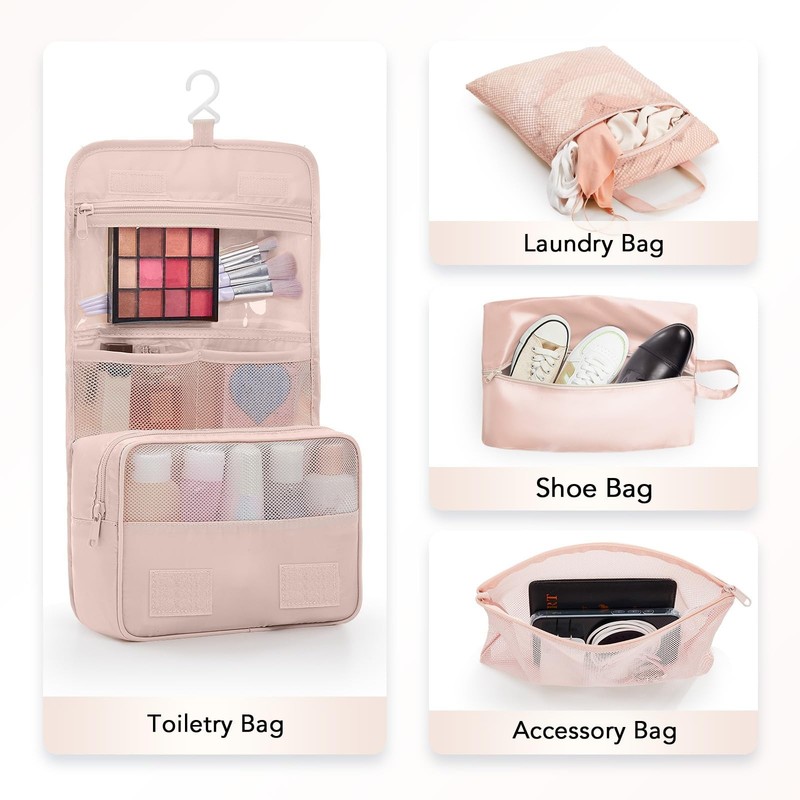 10 Set Compression Packing Cubes for Travel Gifts Women Mom,OlarHike Luggage ... gallery