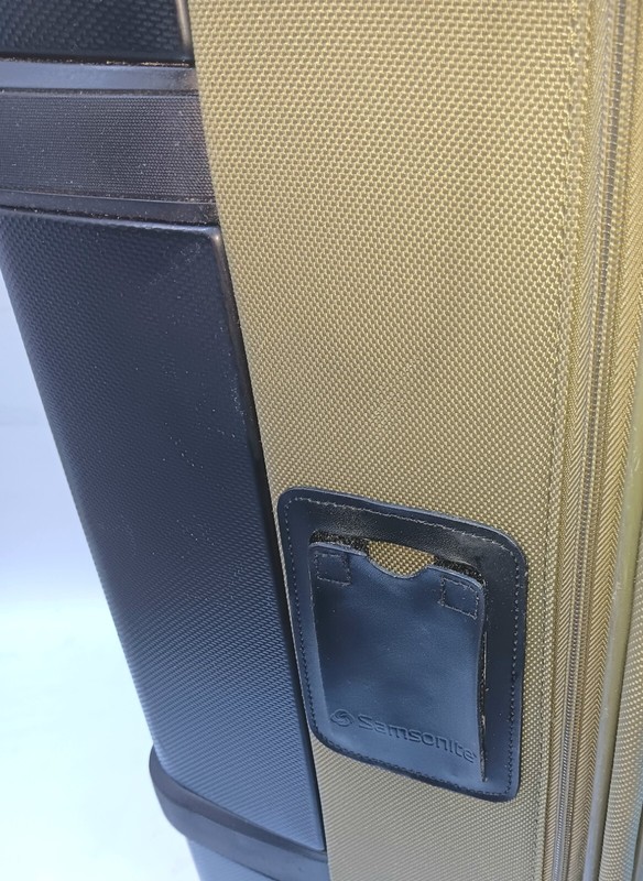 SAMSONITE LUXE COMBINATION HARDSIDE /SOFTSIDE 29IN 2 WHEEL SUITCASE ARMY GREEN gallery