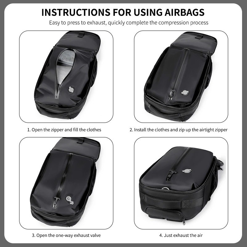 Wheeled Backpack - Vacuum Compression gallery