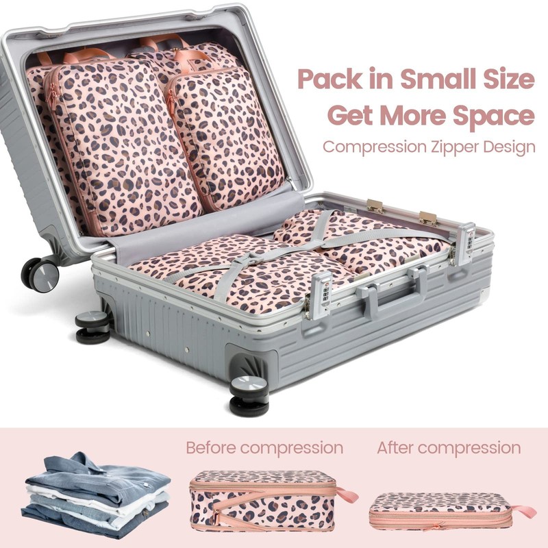 Cambond Compression Packing Cubes for Travel Women - Lightweight Luggage Orga... gallery