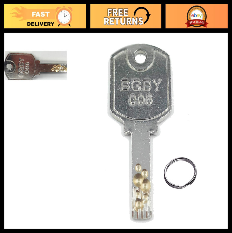 Replacement Key for Rimowa TAS006 Luggage Lock - Silver Key Compatible with TAS