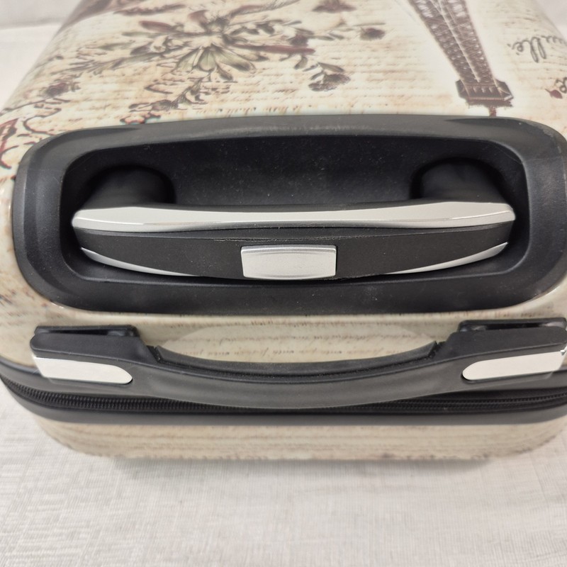 Hard-Shell Eiffel Tower Design Carry-On Spinner Suitcase – Paris Travel Print gallery