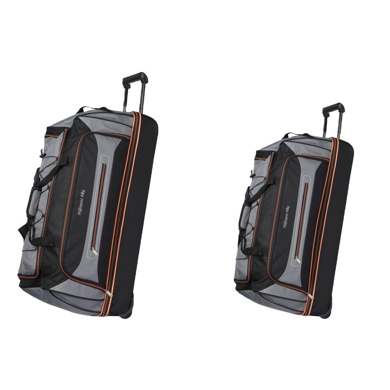 2PCS Luggage Set Softside Expandable Suitcase 28″32″ Carry-on Luggage Travel Bag