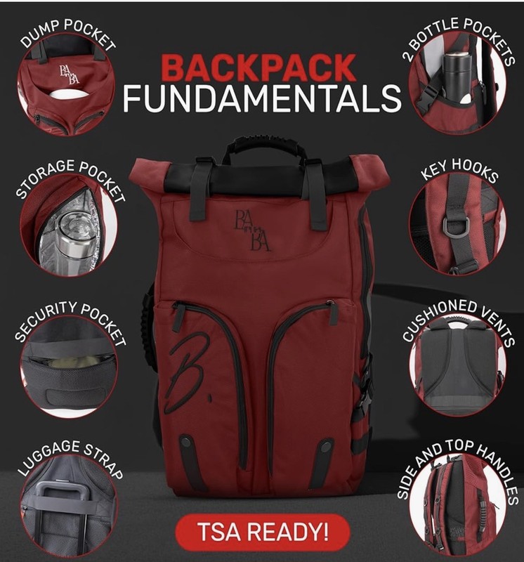 BABA Redfine Laptop Backpack - Limited Edition Waterproof Designer Office and... gallery